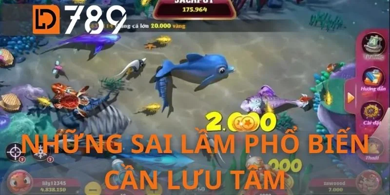 Những sai lầm phổ biến cần lưu tâm