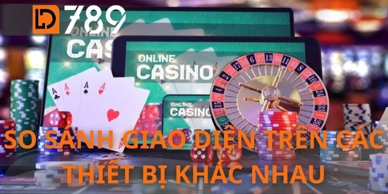So sánh giao diện trên các thiết bị khác nhau